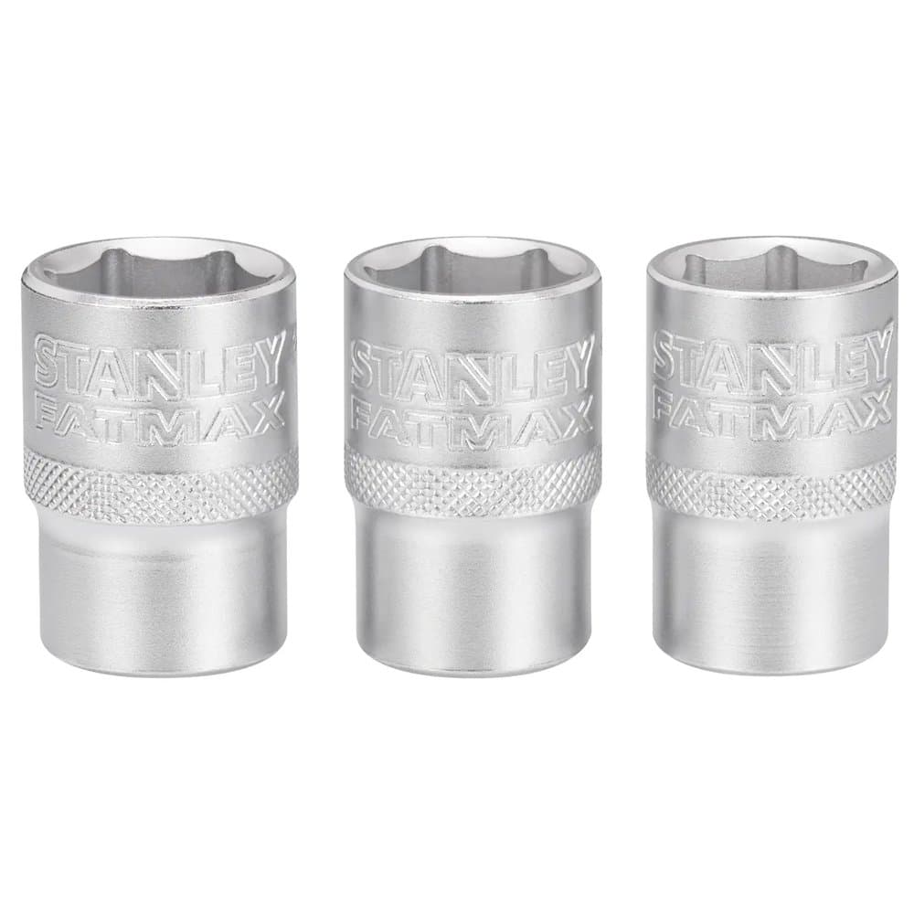 "JEU DE DOUILLES 1/2"" 6 PANS 17-18-19 MM FATMAX - 3 PIECES"