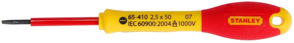 TOURNEVIS ELECTRICIEN ISOLE 1000V 2,5X50MM FATMAX