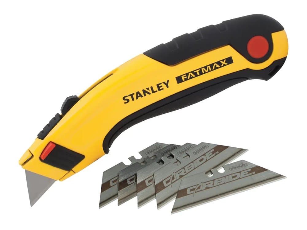 COUTEAU A LAME RETRACTABLE FATMAX + 5 LAMES CARBIDE