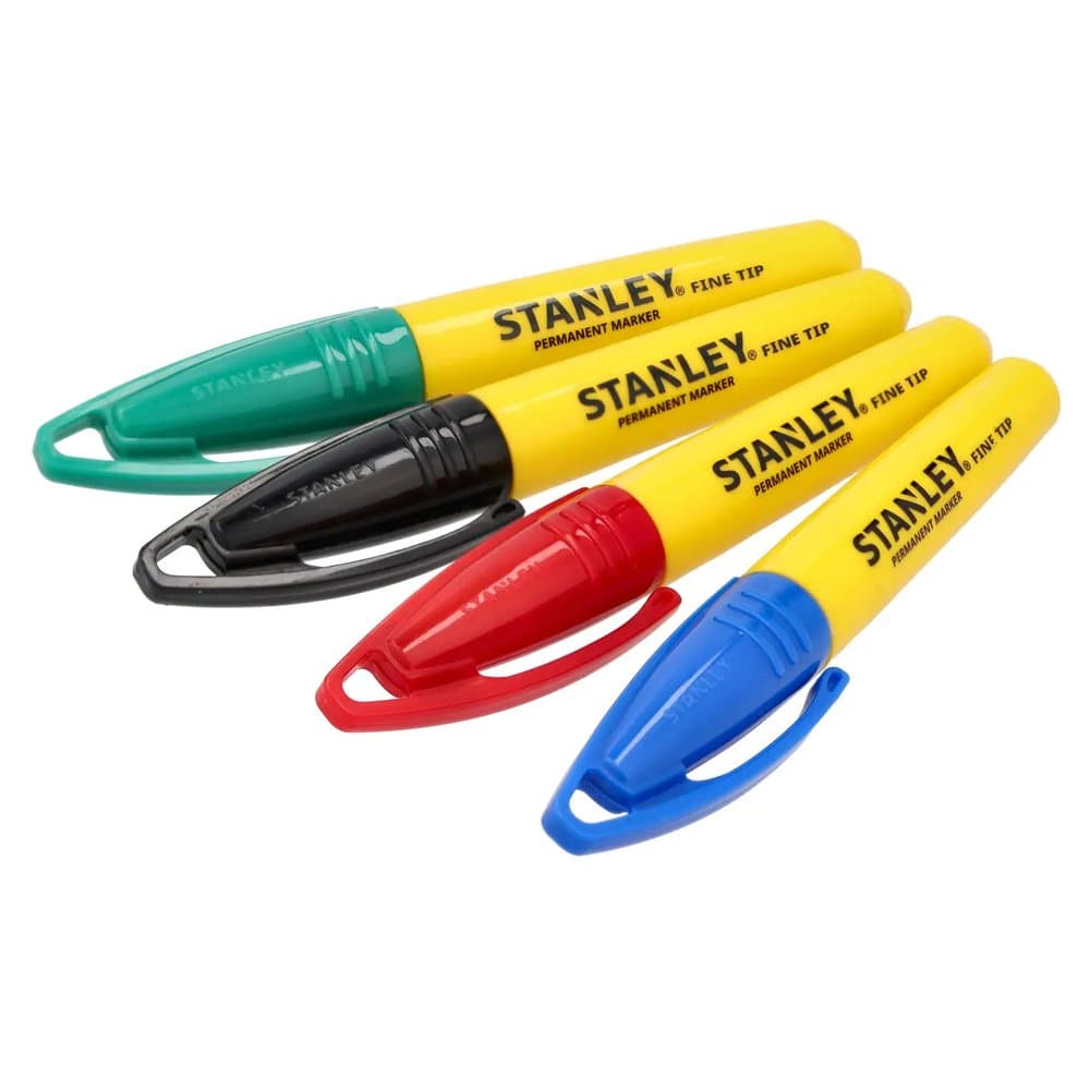 MARQUEUR MINI 4 COULEURS POINTE FINE - CONTAINER 72PCS
