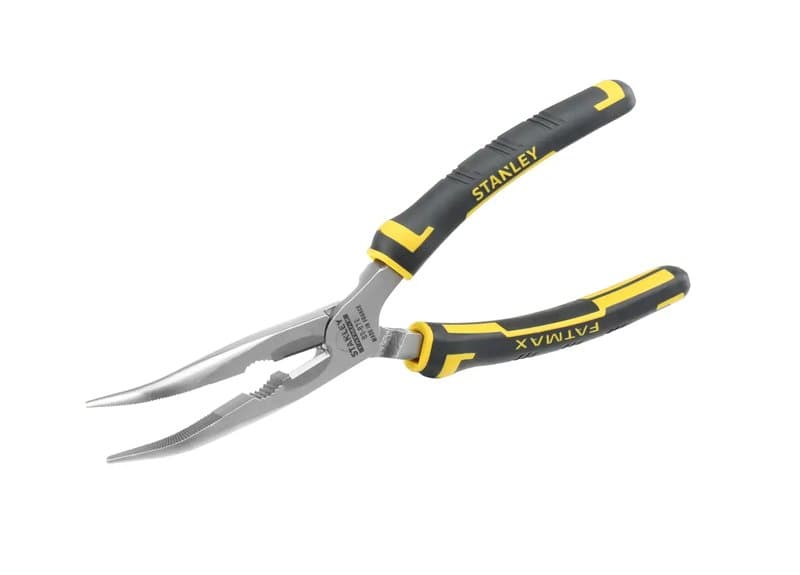 PINCE A BECS 1/2 RONDS LONGS COUDES 200MM FATMAX