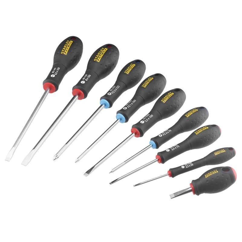 TOURNEVIS ELECTRICIEN + MECANICIEN + POZI - JEU DE 9PCS FATMAX