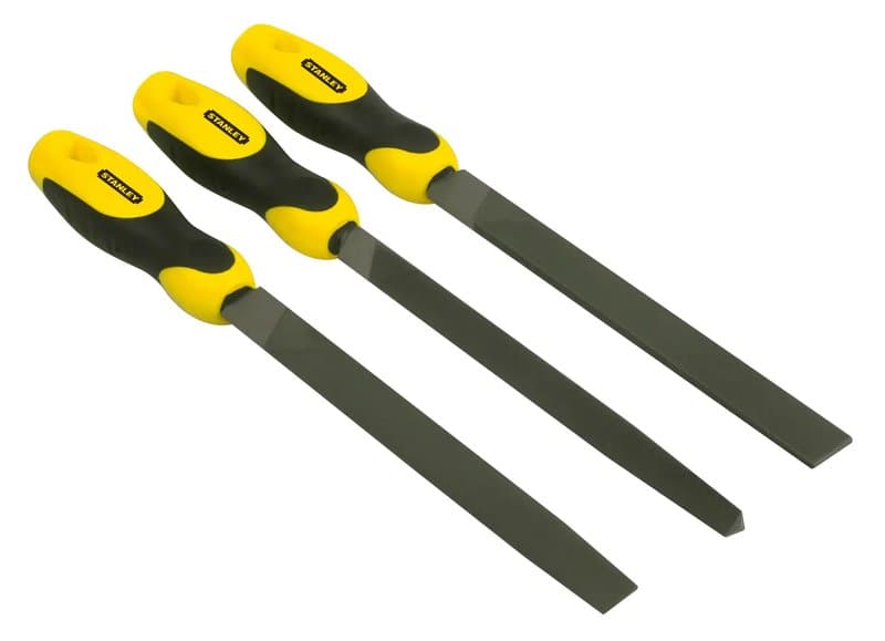 LIMES MI-DOUCES 200MM - JEU DE 3PCS