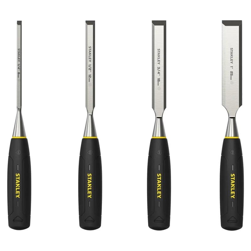 CISEAU A BOIS ABS - JEU DE 4PCS