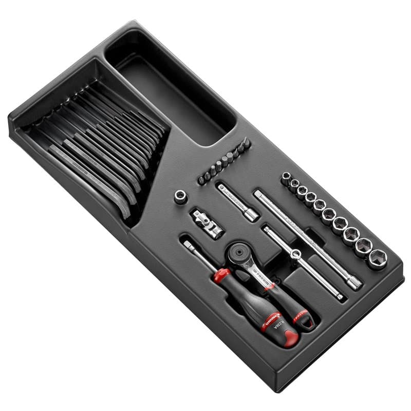 MOD DOUIL 1/4' 6P MM R.161B 36PC